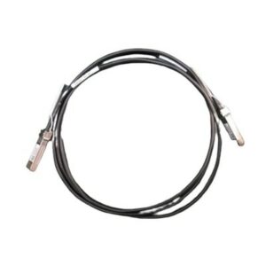 DELL 470-AENF Cable de fibra óptica e InfiniBand 2,5 m QSFP28 Negro, Acero inoxidable
