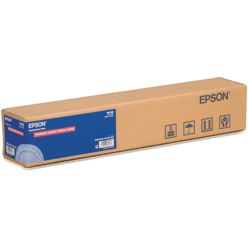 Epson Rollo de Premium Glossy Photo Paper, 24" x 30,5 m, 166 g/m² Epson Rollo de Premium Glossy Photo Paper, 24" x 30,5 m, 166 g/m²