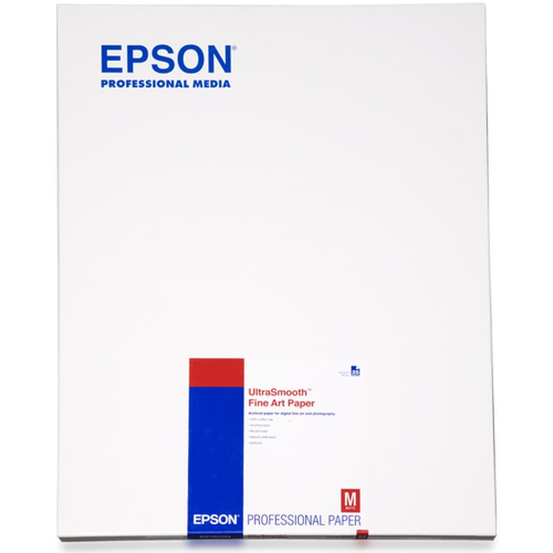 Epson Ultra Smooth Fine Art Paper, DIN A2, 325 g/m², 25 hojas