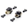 Equip 125572 adaptador de fibra óptica SC 8 pieza(s) Beige, Negro