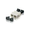 Equip 156145 adaptador de fibra óptica SC 12 pieza(s) Beige