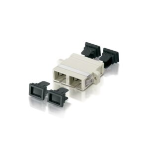 Equip 156145 adaptador de fibra óptica SC 12 pieza(s) Beige