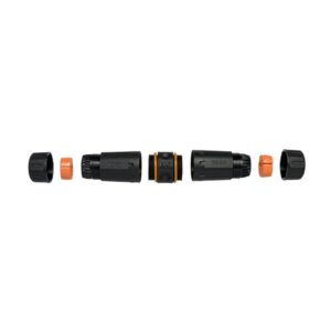 Equip 221162 cambiador de género para cable RJ-45 Negro, Naranja