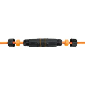 Equip 221162 cambiador de género para cable RJ-45 Negro, Naranja