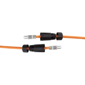 Equip 221162 cambiador de género para cable RJ-45 Negro, Naranja
