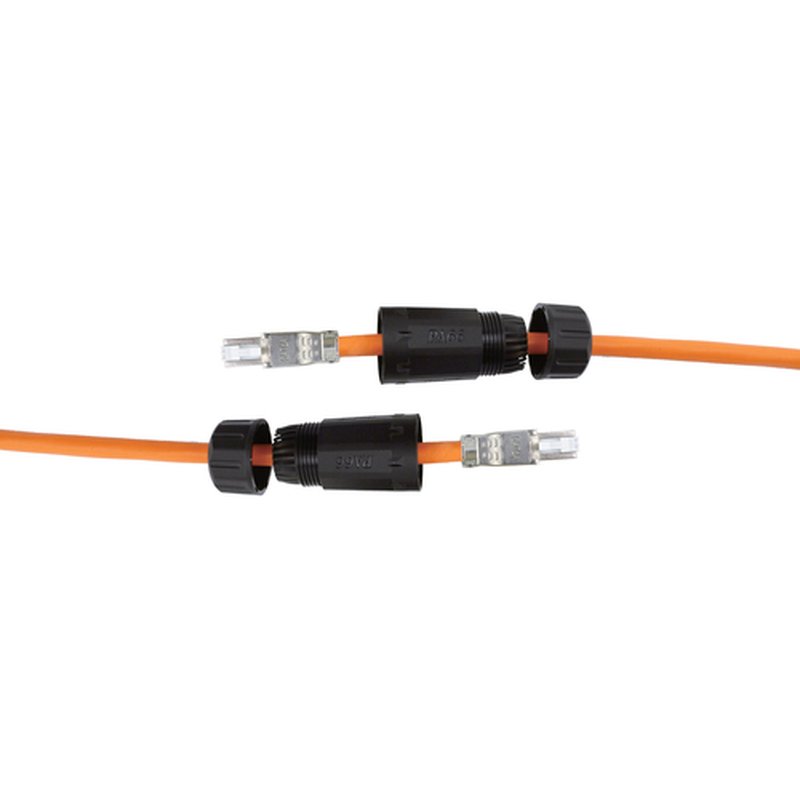 Equip 221162 cambiador de género para cable RJ-45 Negro, Naranja - Imagen 9