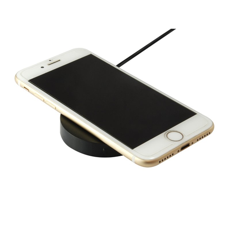 Equip 245500 cargador de dispositivo móvil Smartphone Negro USB Cargador inalámbrico Carga rápida Interior - Imagen 2