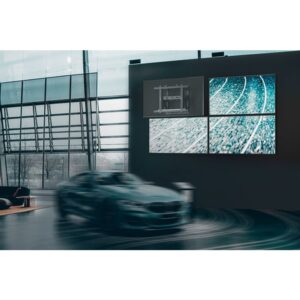 Equip 650352 soporte para monitor 177,8 cm (70") Pared Negro