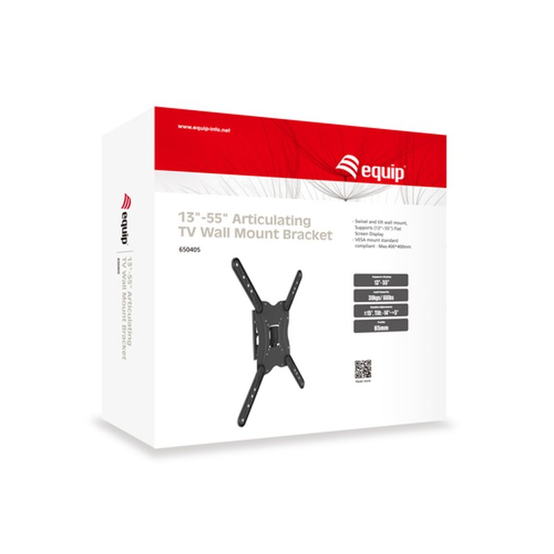 Equip 650405 soporte para TV 139,7 cm (55") Negro - Imagen 2