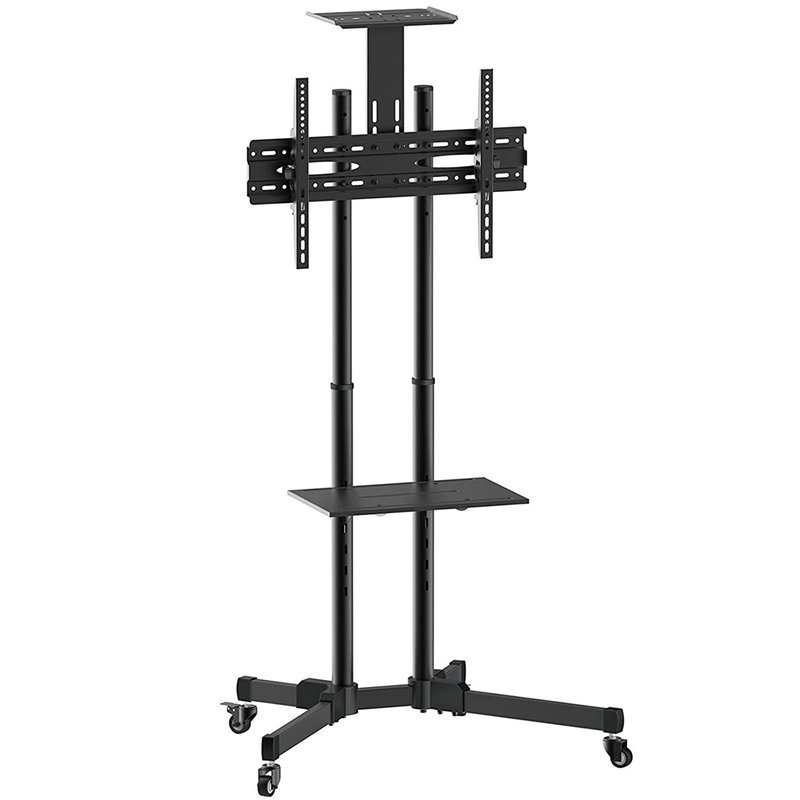 Equip 650603 soporte para monitor 177,8 cm (70") Negro Piso