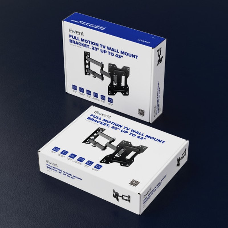 Ewent EW1522 soporte para TV 106,7 cm (42") Negro - Imagen 3