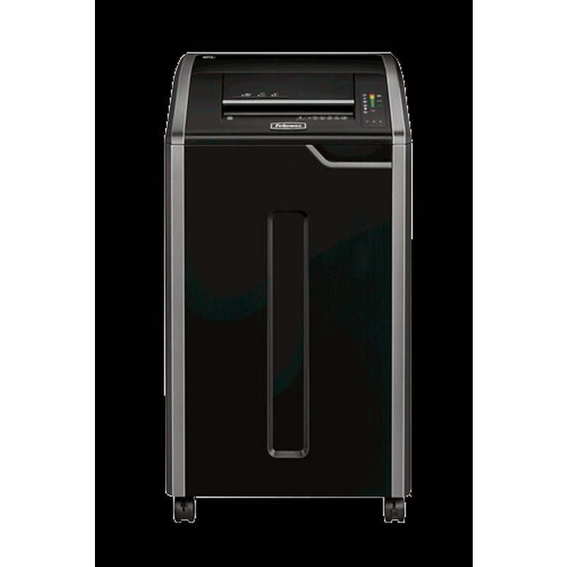 Fellowes 425Ci triturador de papel Corte cruzado 30 cm Negro, Plata - Imagen 2