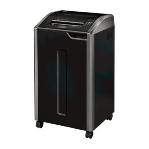 Fellowes 425i triturador de papel Corte en tiras 30 cm Negro