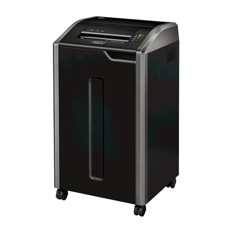 Fellowes 425i triturador de papel Corte en tiras 30 cm Negro
