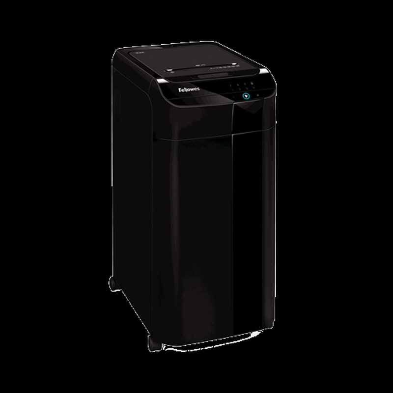 Fellowes AutoMax 350C triturador de papel Corte cruzado 23 cm Negro - Imagen 4