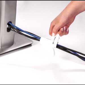 Fellowes CableZip Piso Tubo flexible para protección de cables Blanco 1 pieza(s) Fellowes CableZip Piso Tubo flexible para protección de cables Blanco 1 pieza(s)