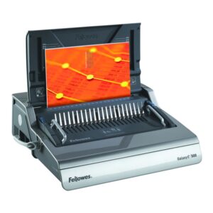 Fellowes Galaxy E Comb 500 hojas Negro, Plata Fellowes Galaxy E Comb 500 hojas Negro, Plata