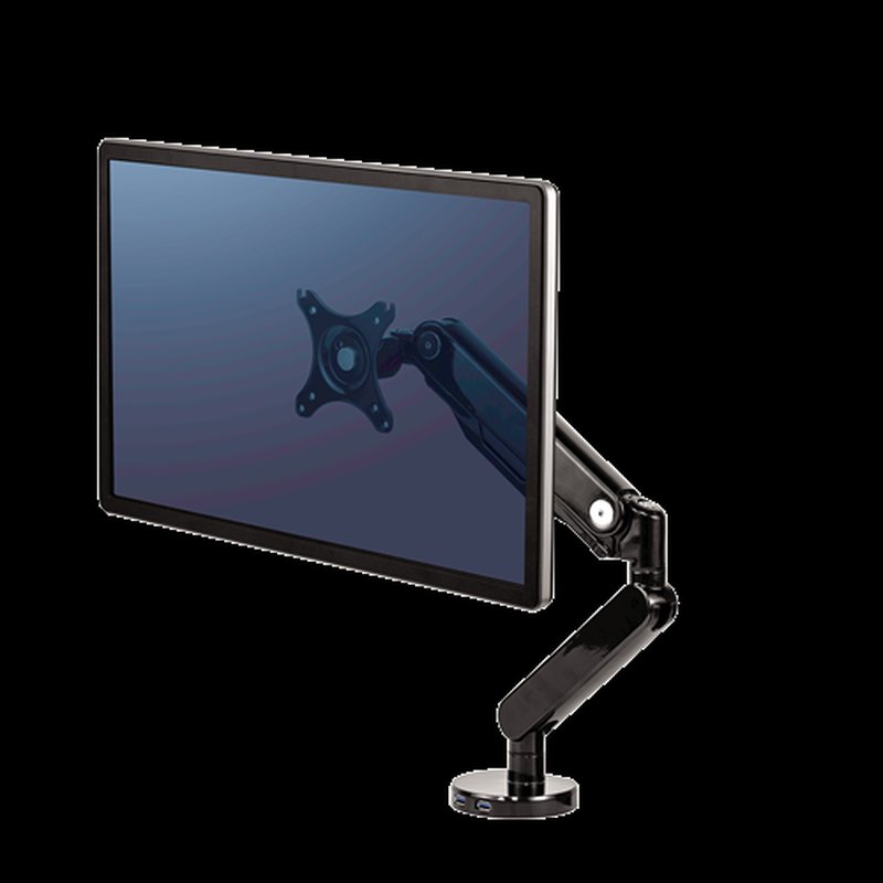 Fellowes Platinum Series 8043301 soporte para monitor 81,3 cm (32") Negro Escritorio - Imagen 2