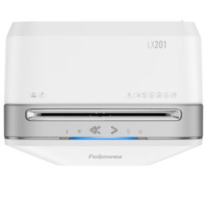 Fellowes Powershred LX201 triturador de papel Microcorte 23 cm Blanco
