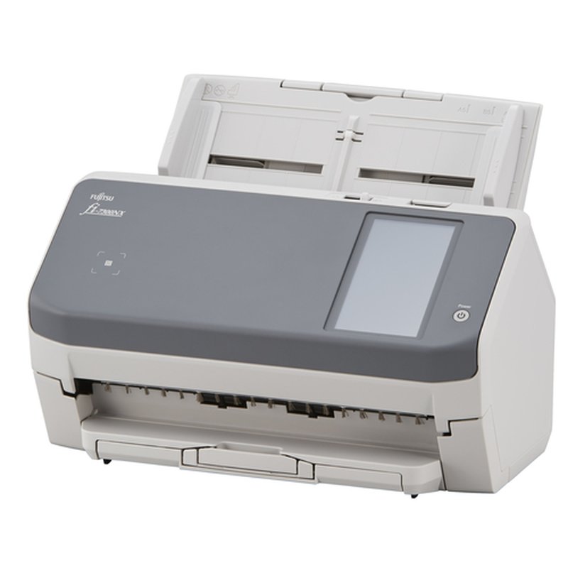 Fujitsu fi-7300NX Escáner con alimentador automático de documentos (ADF) 600 x 600 DPI A4 Gris, Blanco