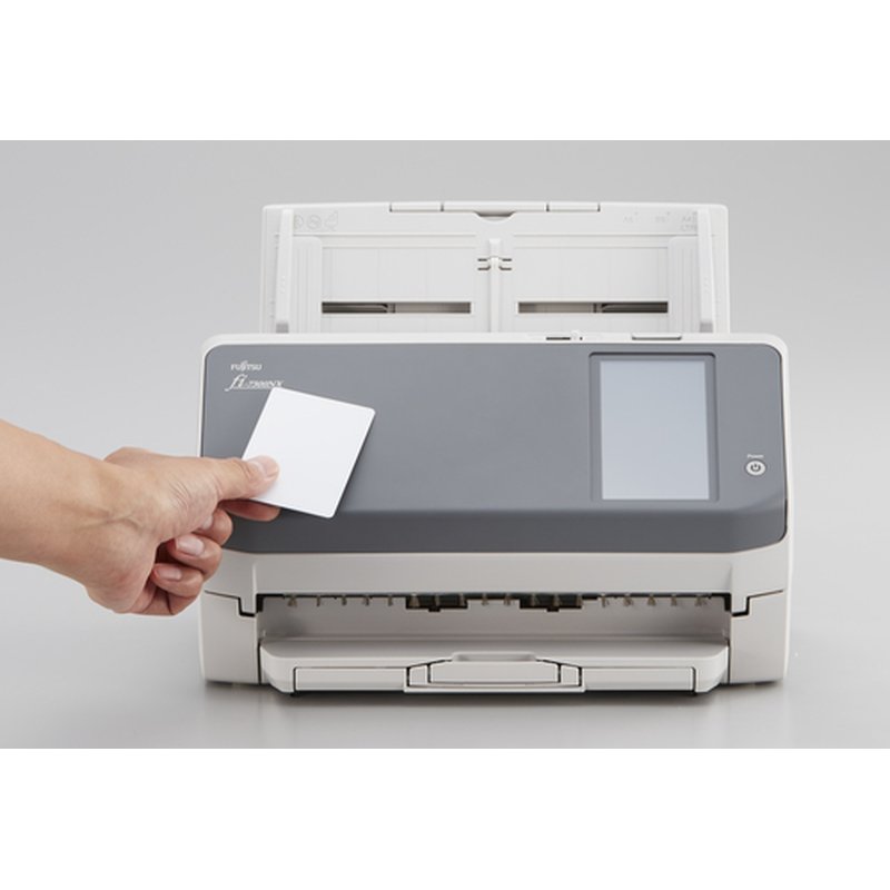 Fujitsu fi-7300NX Escáner con alimentador automático de documentos (ADF) 600 x 600 DPI A4 Gris, Blanco - Imagen 4