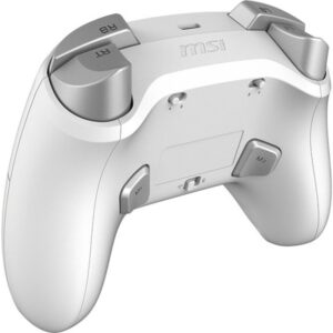 MSI FORCE GC300 WIRELESS WHITE mando y volante Blanco USB 2.0 Gamepad Analógico PC