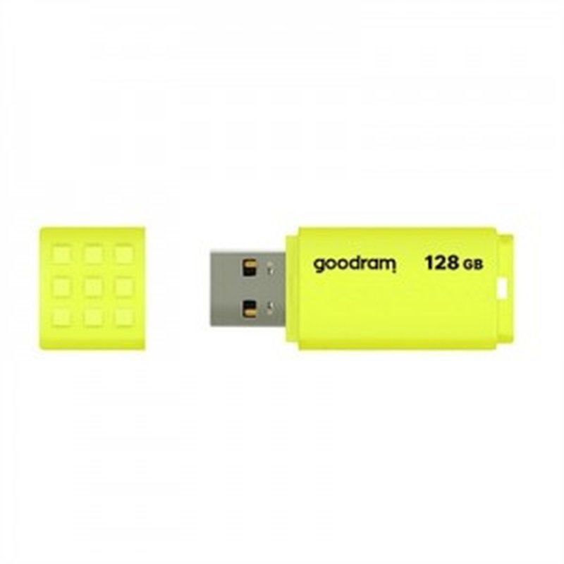 Goodram UME2 unidad flash USB 128 GB USB tipo A 2.0 Amarillo Goodram UME2 unidad flash USB 128 GB USB tipo A 2.0 Amarillo
