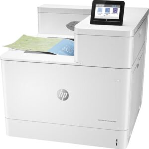 Alternative view of HP Color LaserJet Enterprise Impresora M856dn, Estampado, Impresión a doble cara