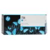 HP Ink/HP 738 300-ml Cyan DesignJet Ink