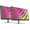 HP KIT 2 Monitores E24t G5 / 23,8" / FHD / HDMI-DisplayPort-USB(A)-USB(B) / Regulable Altura / Tactil