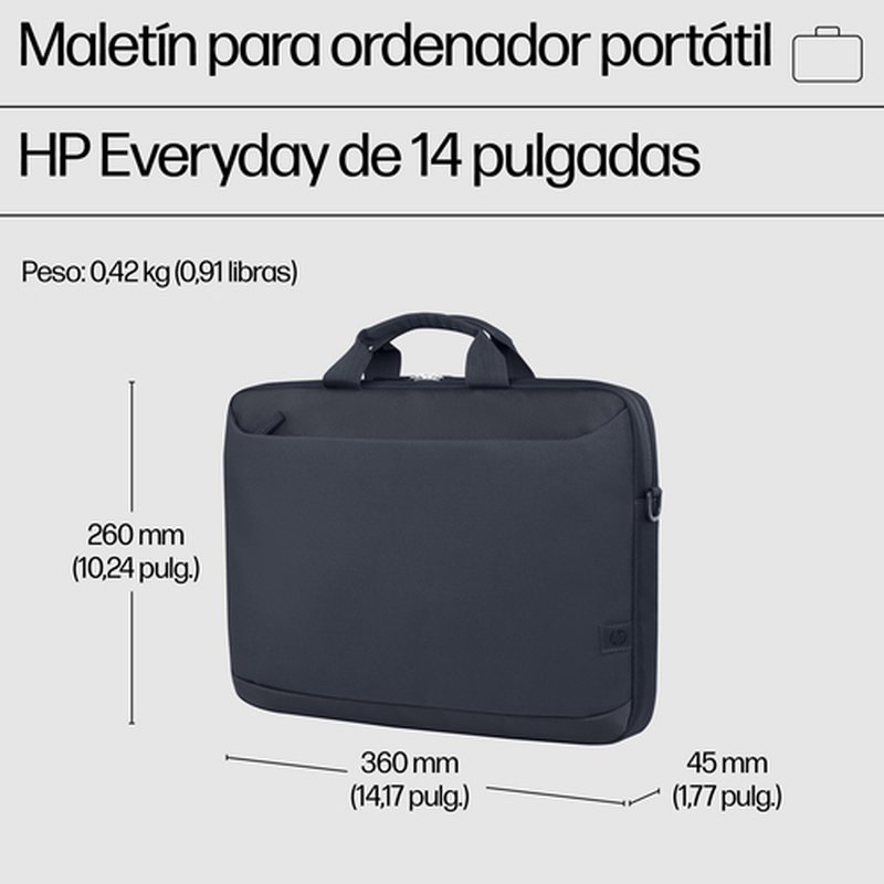 HP Maletín para ordenador portátil Everyday de 14 pulgadas - Imagen 4