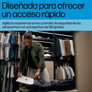 HP Mochila para portátil de 17 pulgadas Travel Plus 30L