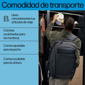 HP Mochila para portátil de 17 pulgadas Travel Plus 30L