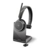 HP Poly Voyager 4210 Auriculares Inalámbrico Diadema Oficina/Centro de llamadas Bluetooth Negro