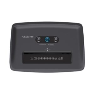 HP Pro Shredder 10MC triturador de papel Microcorte 55 dB 22 cm Blanco