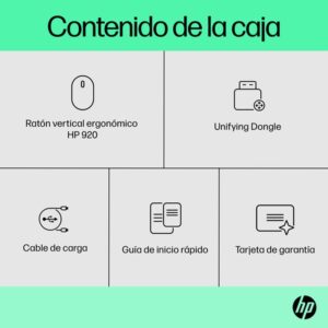 HP Ratón inalámbrico ergonómico 920