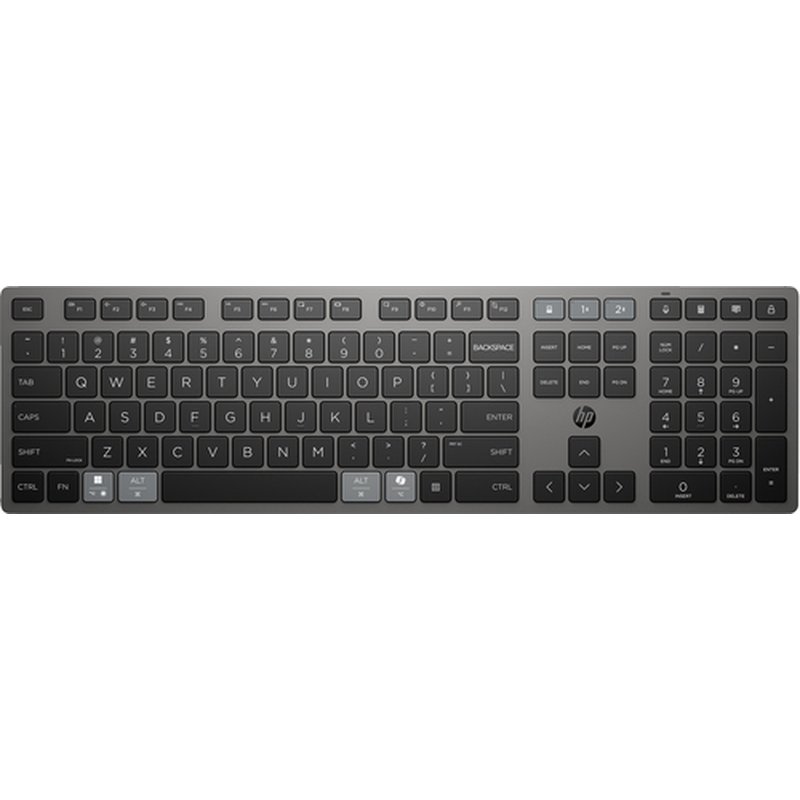 HP Teclado inalámbrico recargable multidispositivo 725 HP Teclado inalámbrico recargable multidispositivo 725