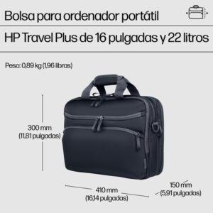 HP Travel Plus 22L 16-inch Laptop Bag