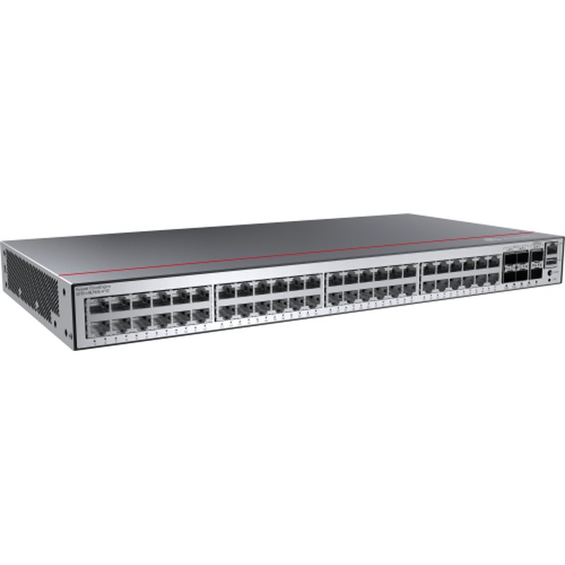 Huawei CloudEngine S5735-L48LP4XE-A-V2 Gestionado L3 Gigabit Ethernet (10/100/1000) Energía sobre Ethernet (PoE) 1U Negro, Plata - Imagen 3