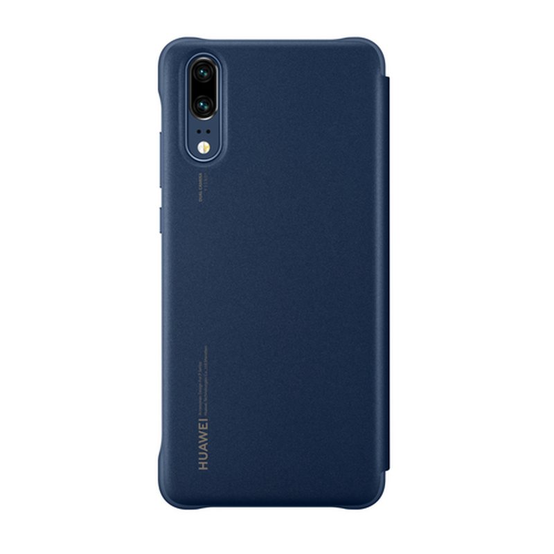 Huawei Smart View Flip Cover funda para teléfono móvil 14,7 cm (5.8") Folio Azul, Translúcido - Imagen 3