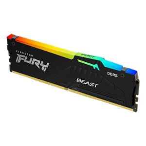 Alternative view of Kingston Technology FURY Beast RGB módulo de memoria 8 GB 1 x 8 GB DDR5