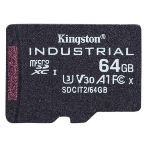 Kingston Technology Industrial 64 GB MicroSDXC UHS-I Clase 10