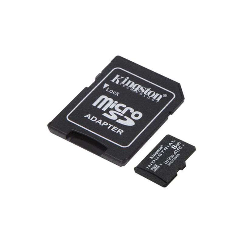Kingston Technology Industrial 8 GB MicroSDHC UHS-I Clase 10 - Imagen 2