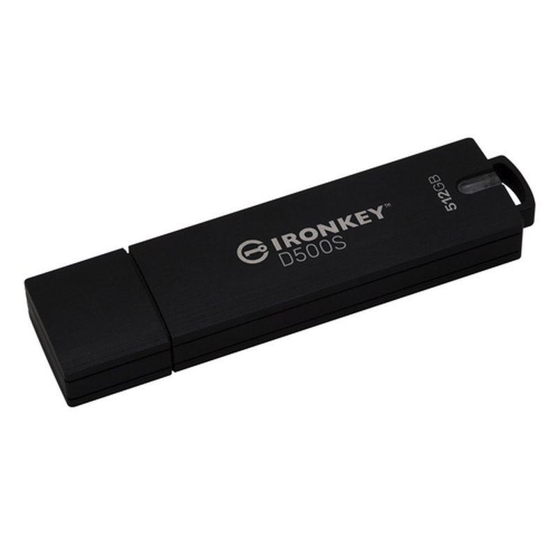 Kingston Technology IronKey D500S unidad flash USB 512 GB USB tipo A 3.2 Gen 1 (3.1 Gen 1) Negro Kingston Technology IronKey D500S unidad flash USB 512 GB USB tipo A 3.2 Gen 1 (3.1 Gen 1) Negro - Imagen 4