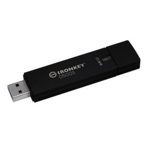 Kingston Technology IronKey D500S unidad flash USB 64 GB USB tipo A 3.2 Gen 1 (3.1 Gen 1) Negro
