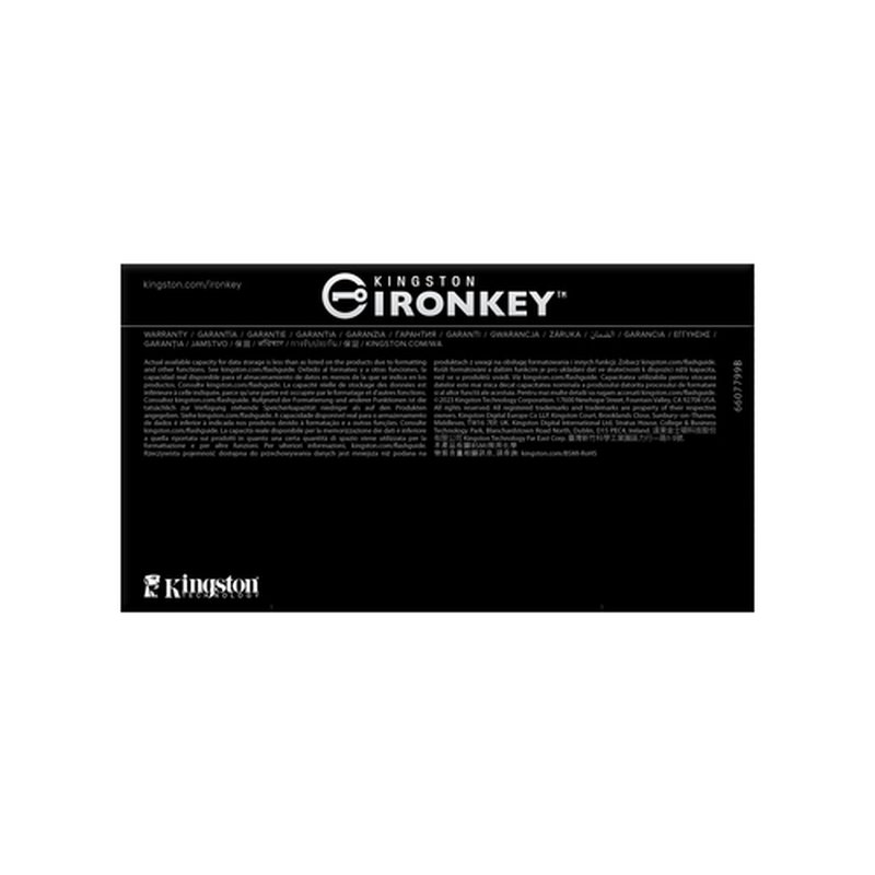 Kingston Technology IronKey D500S unidad flash USB 64 GB USB tipo A 3.2 Gen 1 (3.1 Gen 1) Negro - Imagen 7