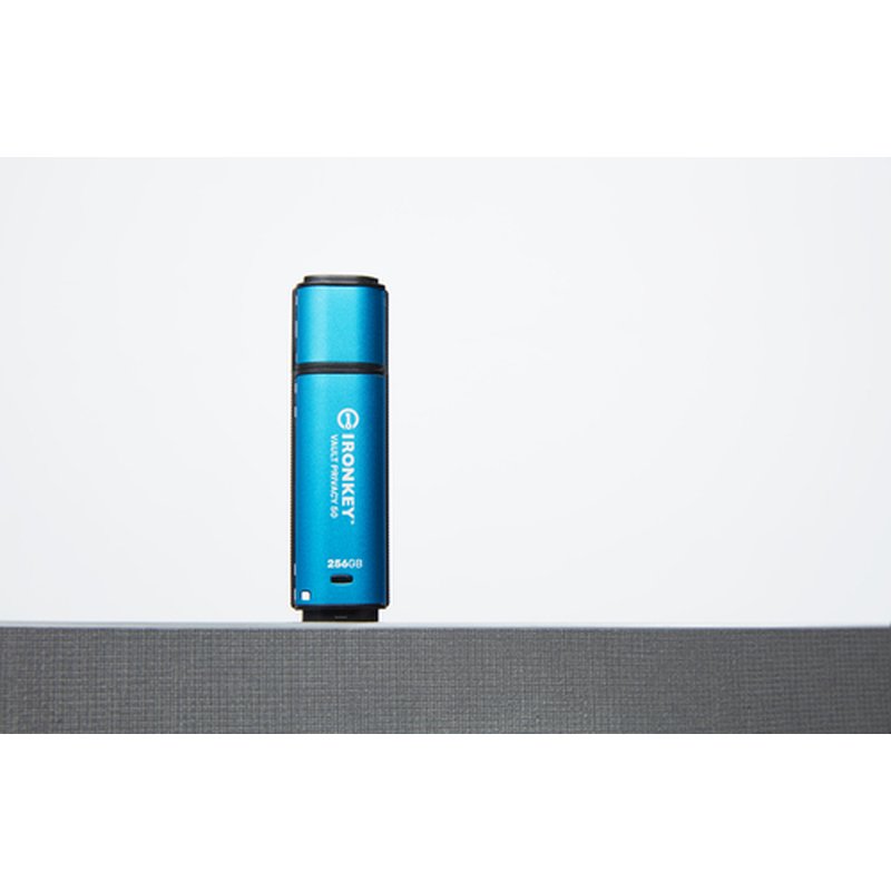 Kingston Technology IronKey Vault Privacy 50 unidad flash USB 256 GB USB tipo A 3.2 Gen 1 (3.1 Gen 1) Negro, Azul Kingston Technology IronKey Vault Privacy 50 unidad flash USB 256 GB USB tipo A 3.2 Gen 1 (3.1 Gen 1) Negro, Azul - Imagen 10