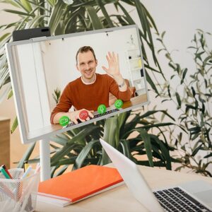 LG 27ART10AKPL Monitor portátil Aluminio 68,6 cm (27") LED 1920 x 1080 Pixeles