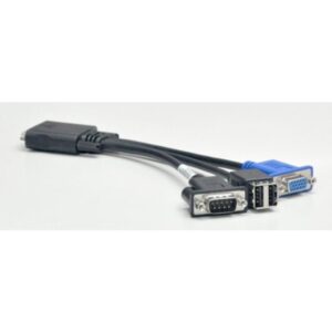 Lenovo 00Y8366 cable para video, teclado y ratón (kvm) Negro