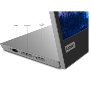Lenovo L15 39,6 cm (15.6") 1920 x 1080 Pixeles Full HD LED Negro, Gris